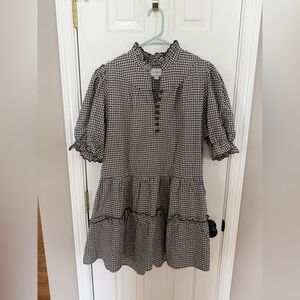 Tuckernuck Gingham Pomander Place dress large